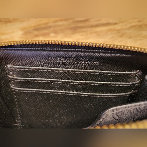 Michael Kors Genuine Leather Wristlet - Picture 5 of 8